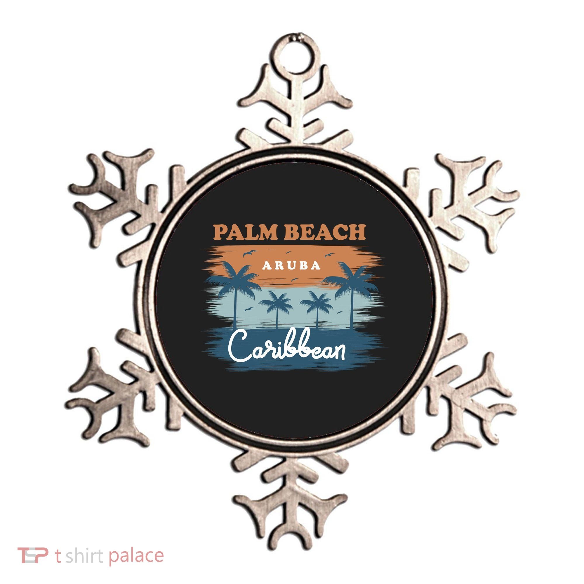 Palm Beach Aruba Ornament