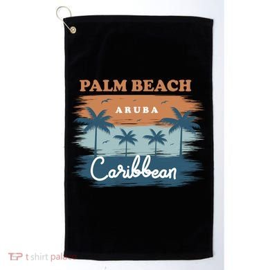 Palm Beach Aruba Golf Towel