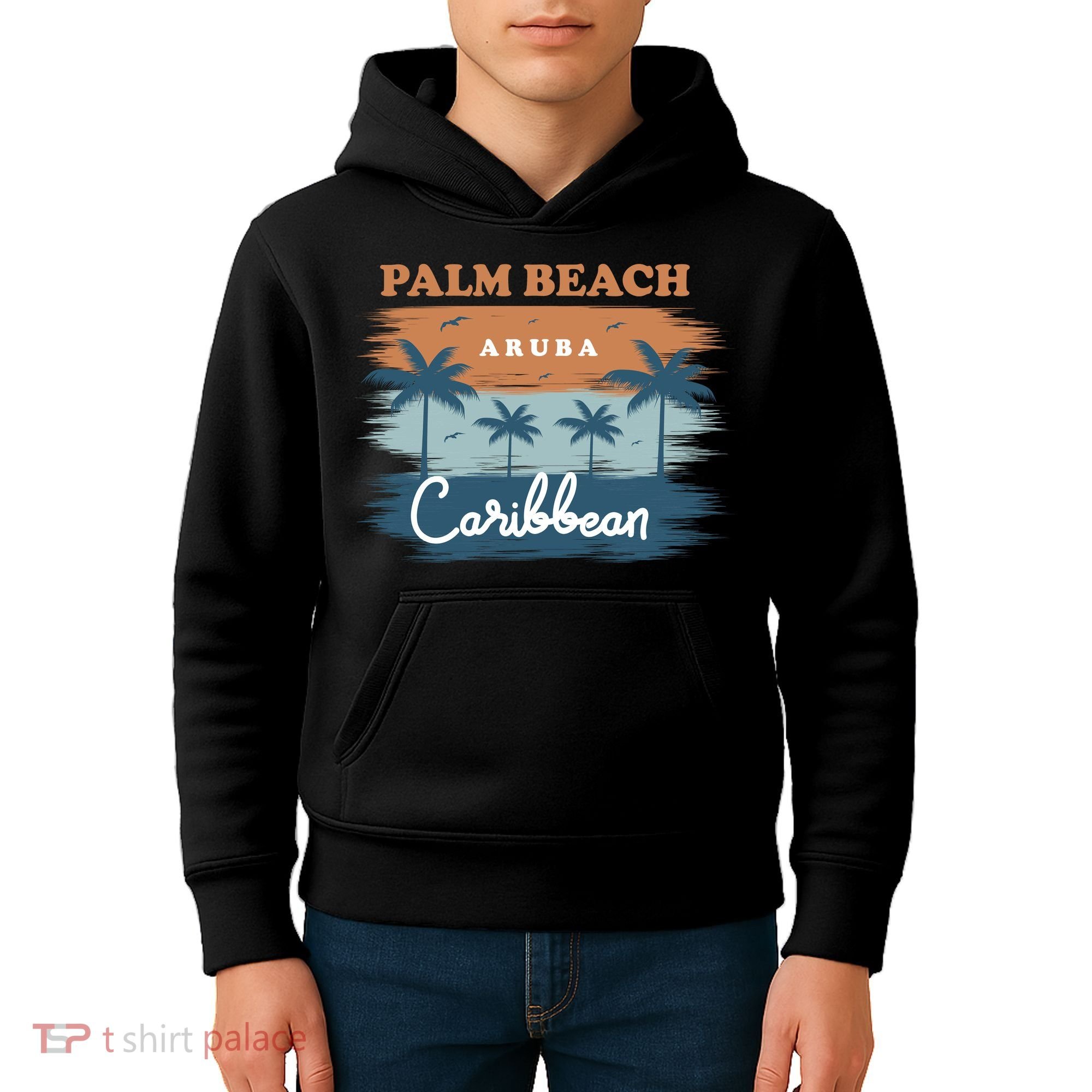 Palm Beach Aruba Kids Hoodie