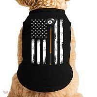 Patriotic Billiards American Flag Billiard Pool Player Gift Doggie Tank thumb 0