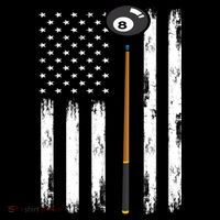 Patriotic Billiards American Flag Billiard Pool Player Gift Coffee Mug thumb 5