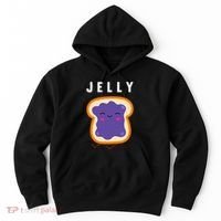Peanut Butter And Jelly Best Friend Matching Hoodie thumb 0