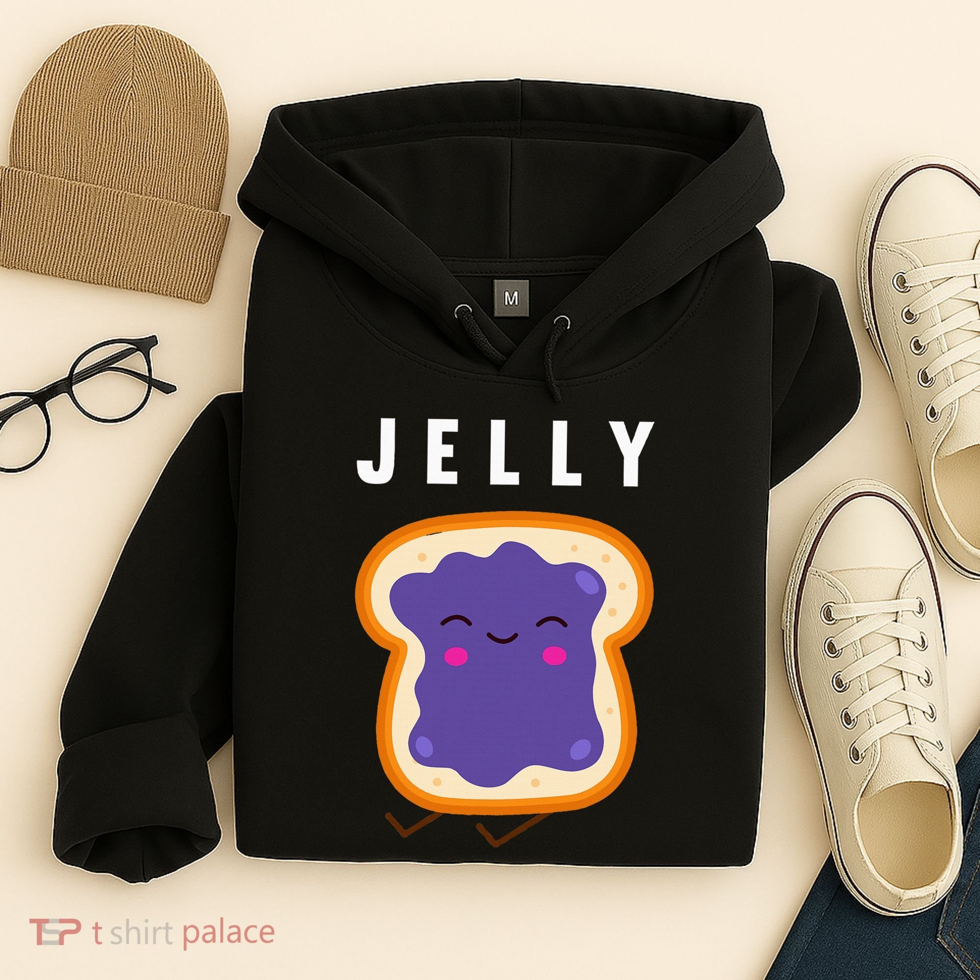 Peanut Butter And Jelly Best Friend Matching Hoodie
