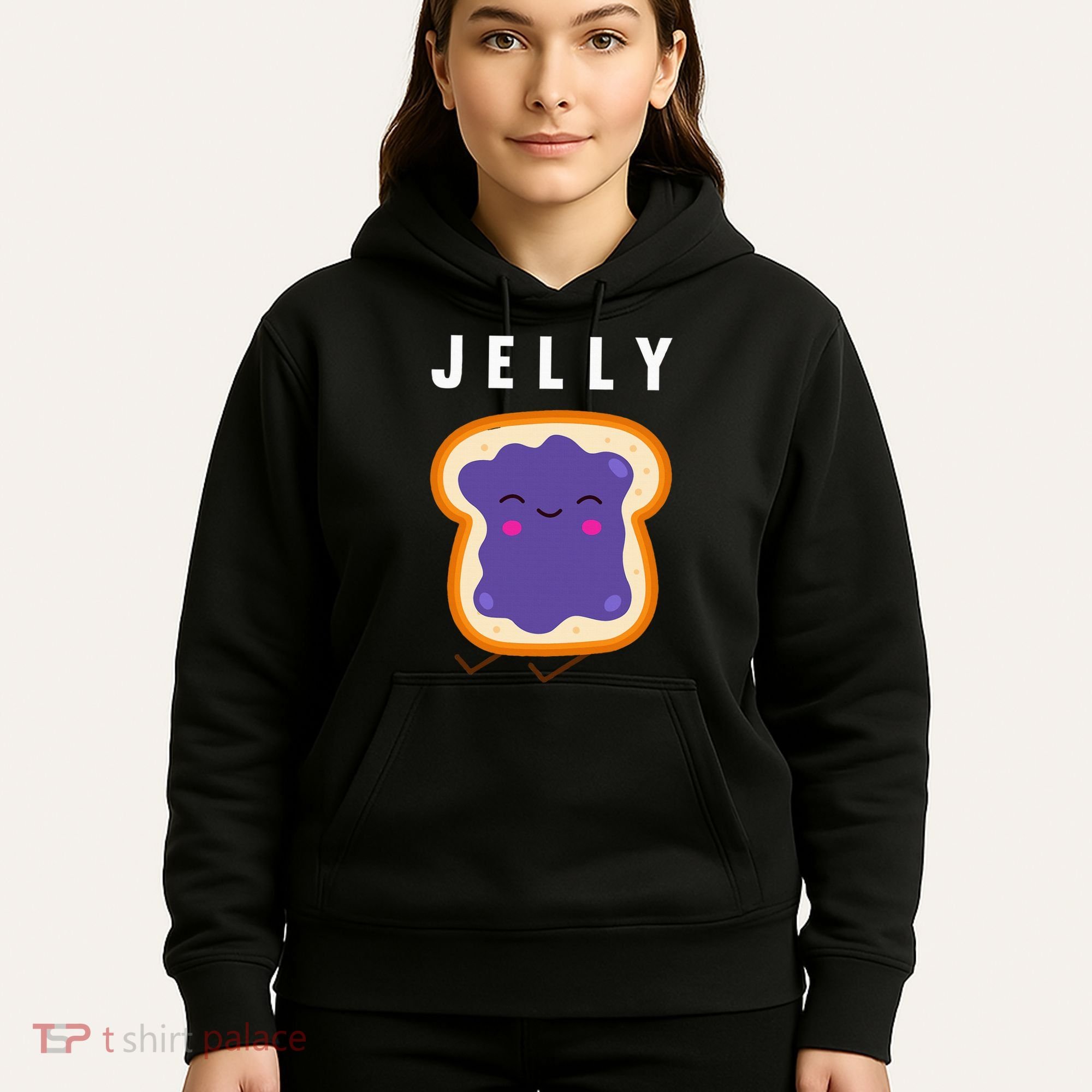 Peanut Butter And Jelly Best Friend Matching Hoodie