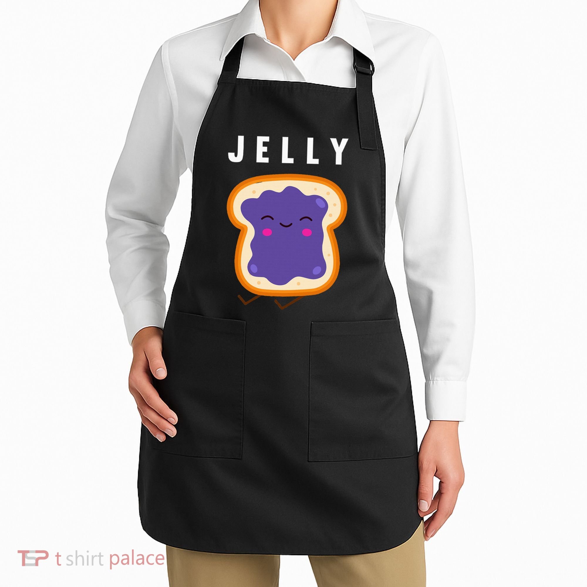 Peanut Butter And Jelly Best Friend Matching Apron