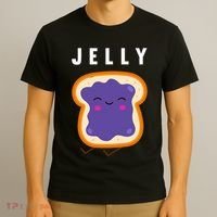 Peanut Butter And Jelly Best Friend Matching T-Shirt thumb 3