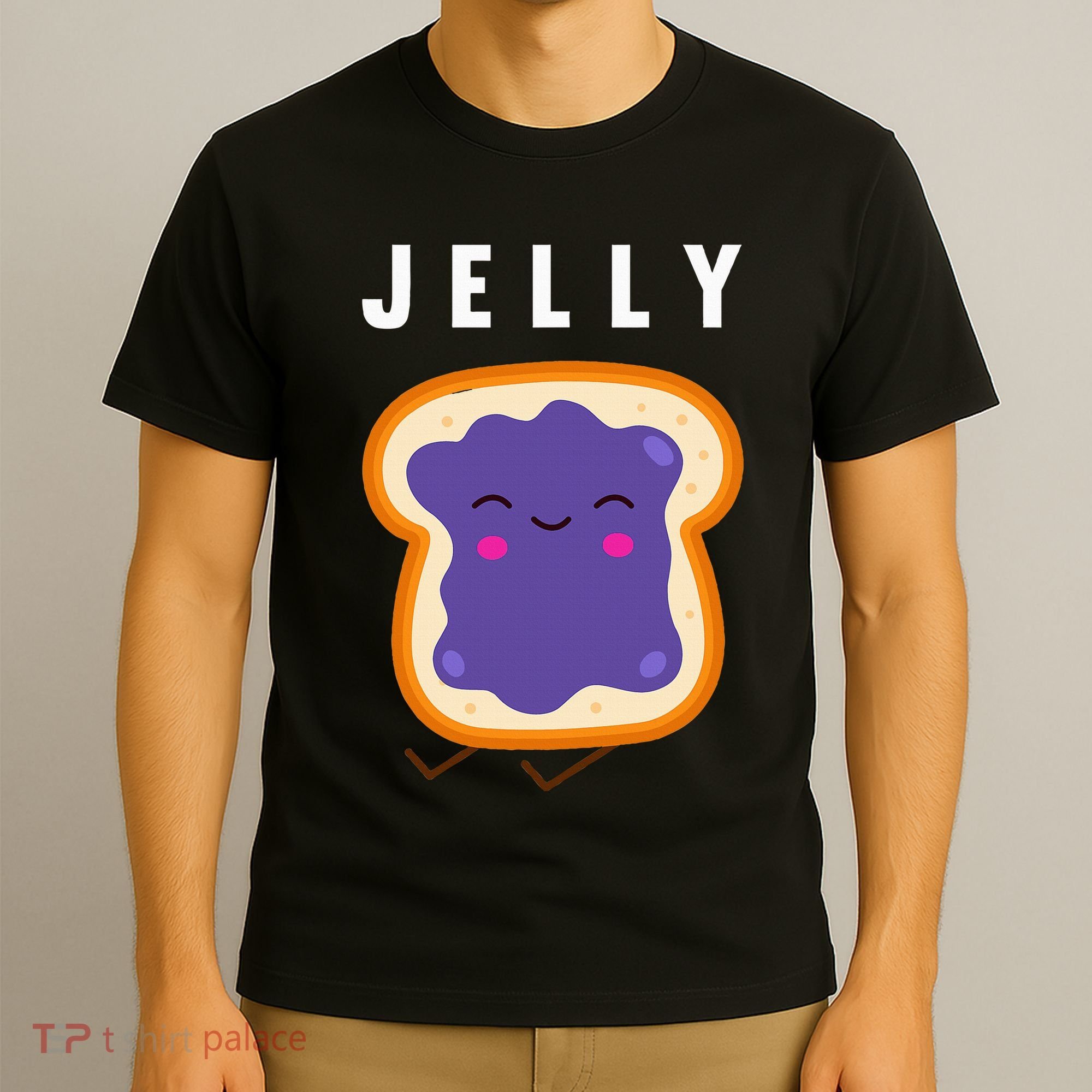 Peanut Butter And Jelly Best Friend Matching T-Shirt