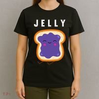 Peanut Butter And Jelly Best Friend Matching T-Shirt thumb 4