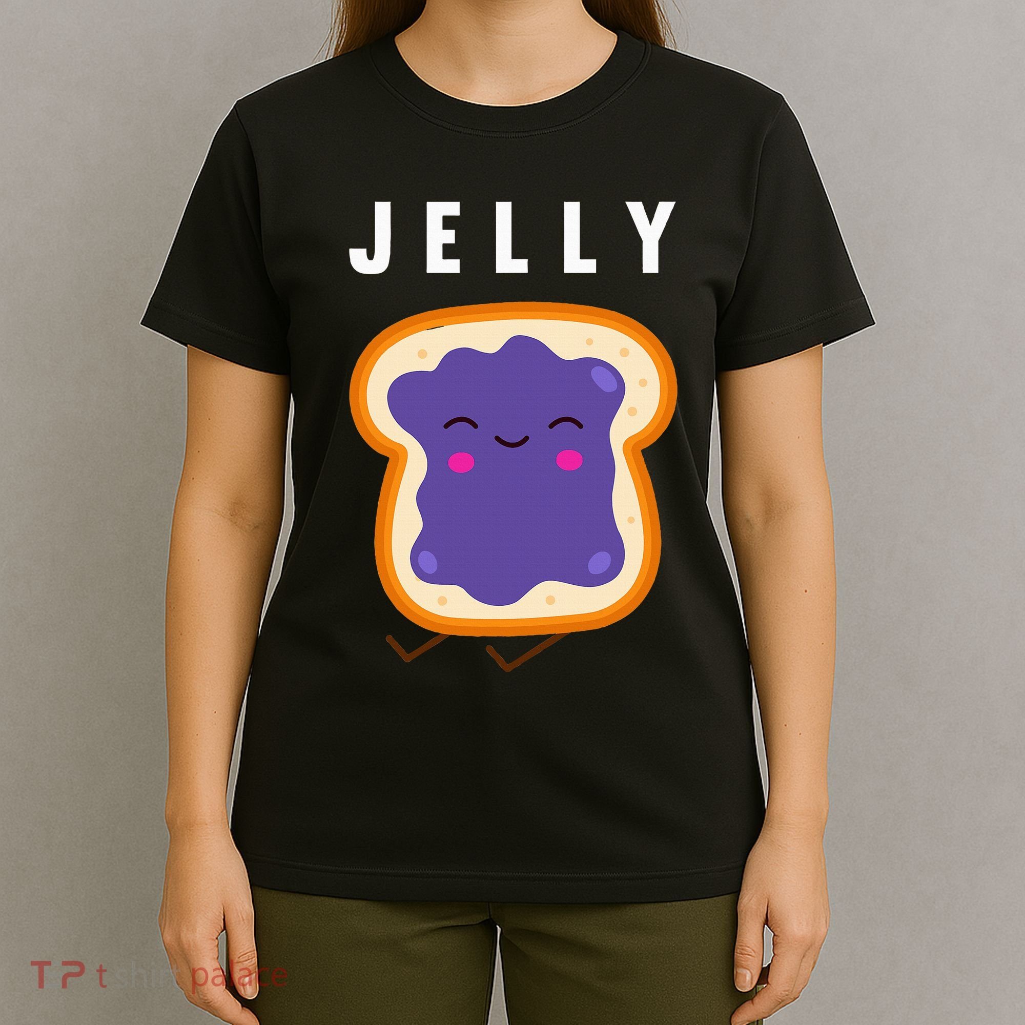 Peanut Butter And Jelly Best Friend Matching T-Shirt