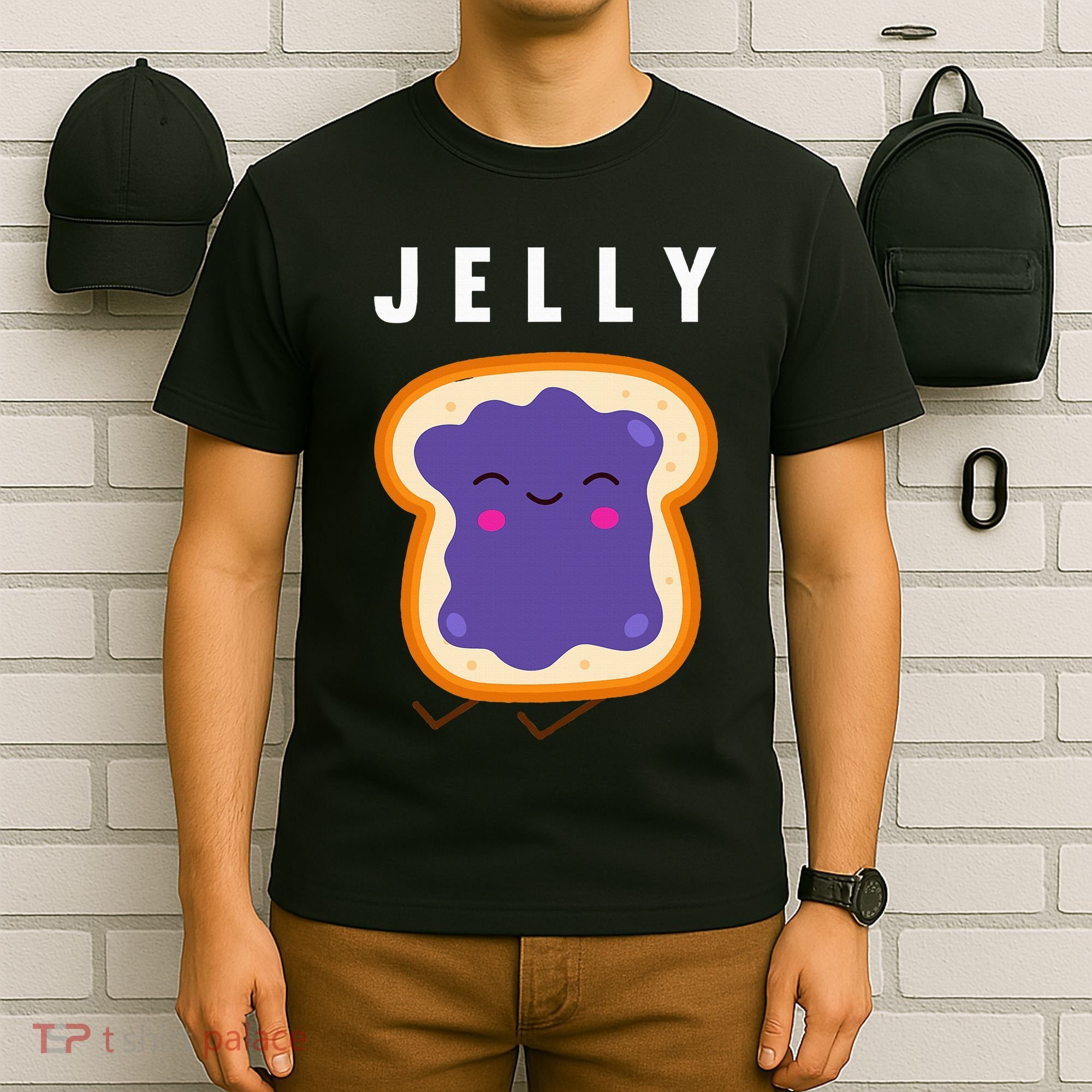 Peanut Butter And Jelly Best Friend Matching T-Shirt