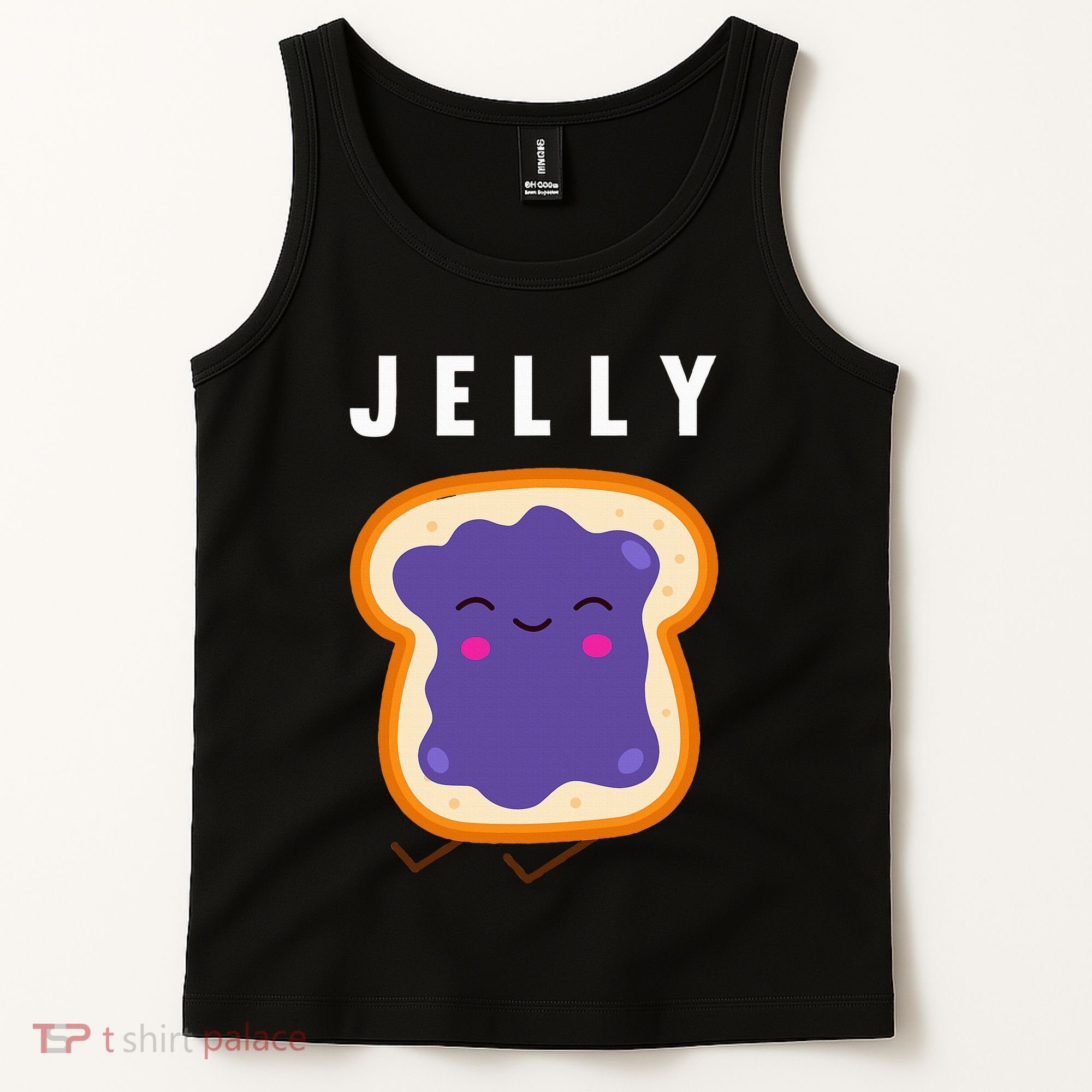 Peanut Butter And Jelly Best Friend Matching Tank Top