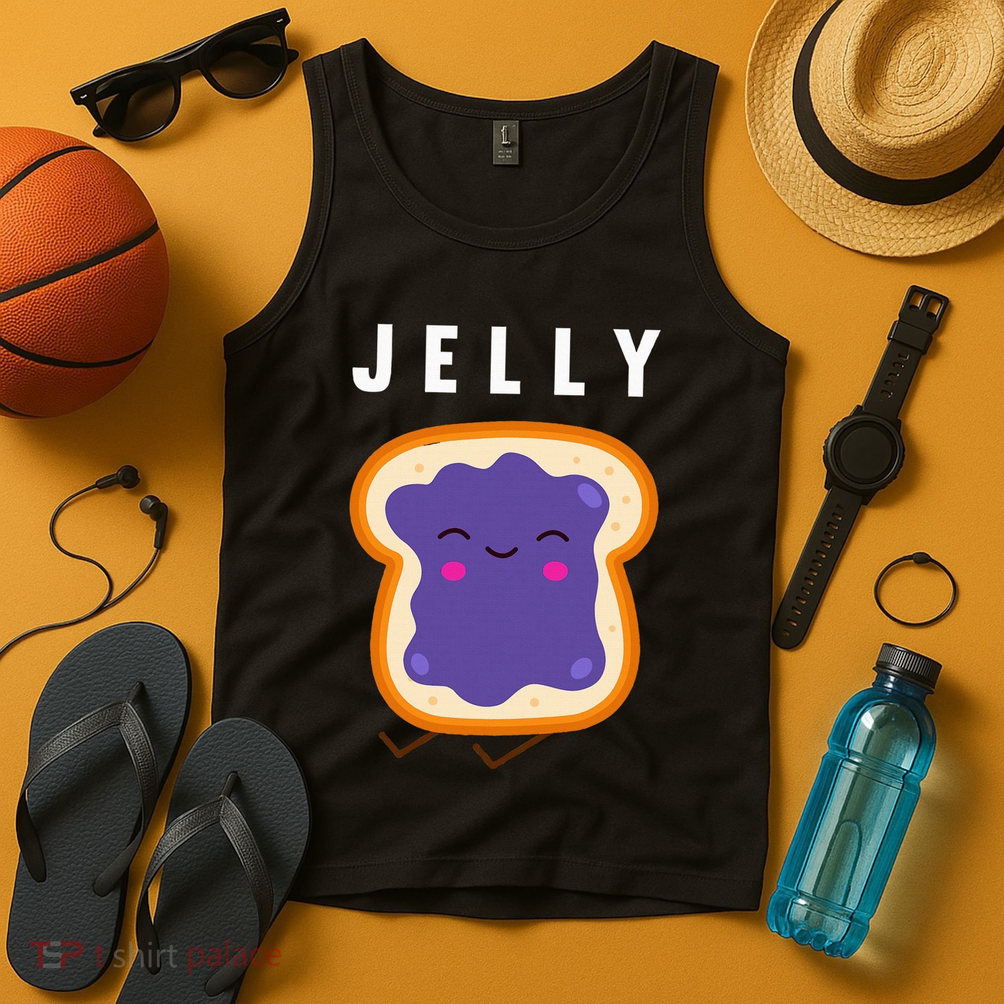 Peanut Butter And Jelly Best Friend Matching Tank Top