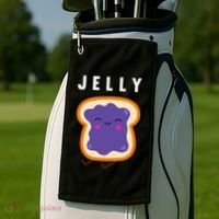 Peanut Butter And Jelly Best Friend Matching Golf Towel thumb 2