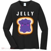 Peanut Butter And Jelly Best Friend Matching Women's Long Sleeve Shirt thumb 0
