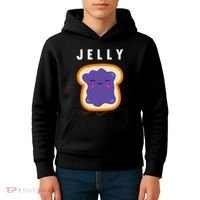 Peanut Butter And Jelly Best Friend Matching Kids Hoodie thumb 4