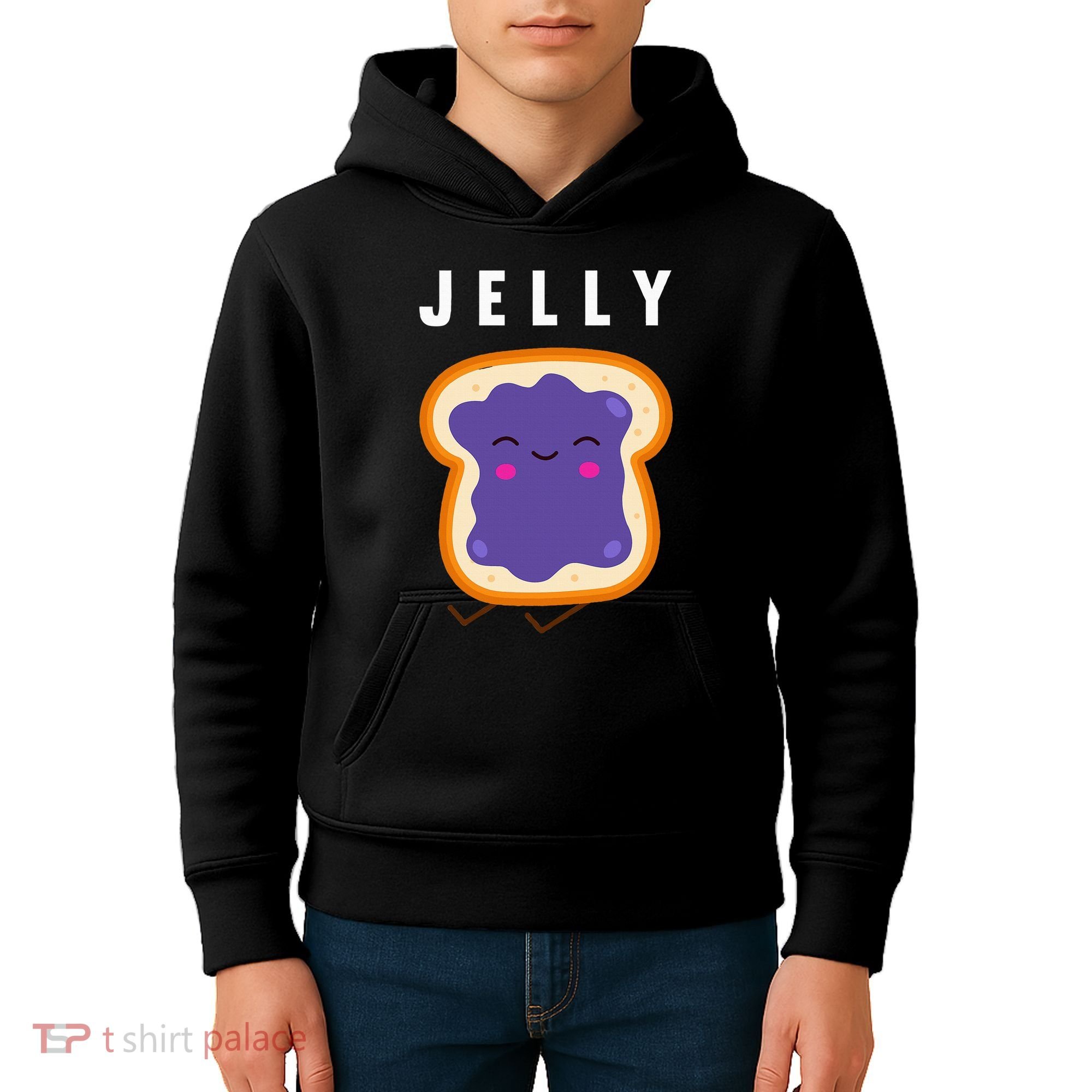 Peanut Butter And Jelly Best Friend Matching Kids Hoodie