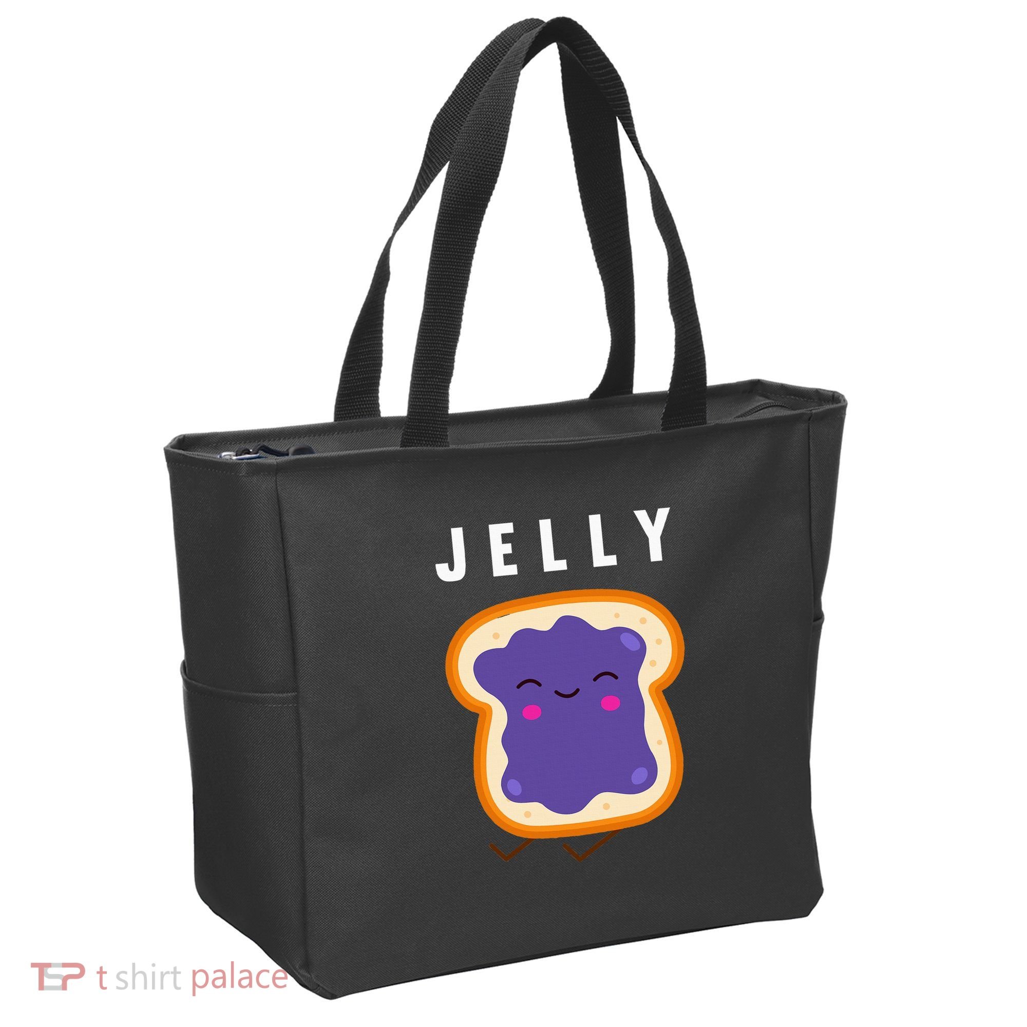 Peanut Butter And Jelly Best Friend Matching Tote Bag