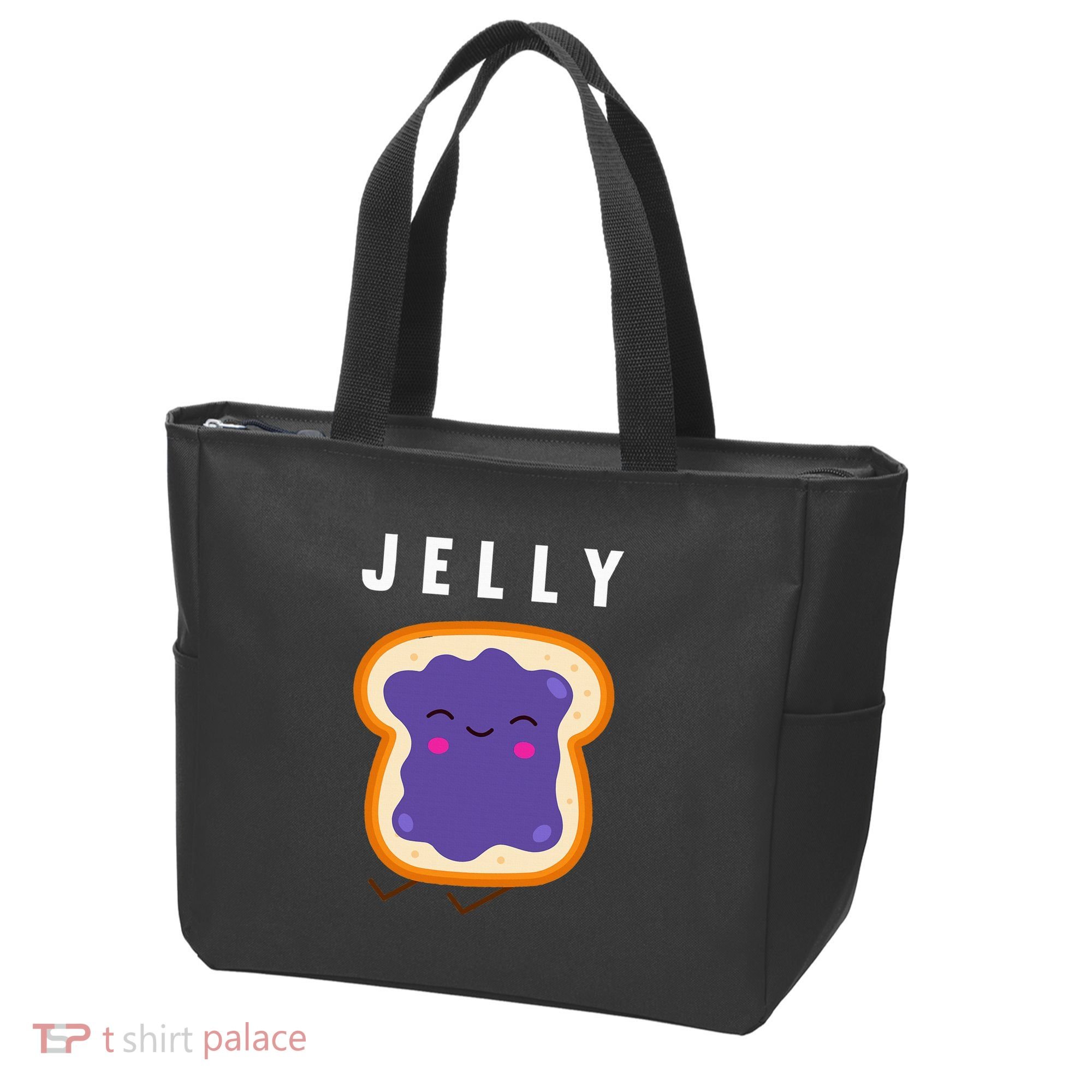 Peanut Butter And Jelly Best Friend Matching Tote Bag