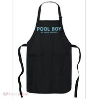 Pool Boy At Your Service Apron thumb 0