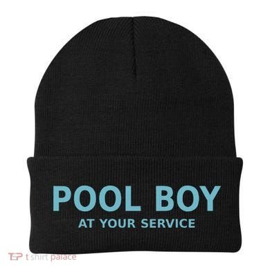 Pool Boy At Your Service Beanie