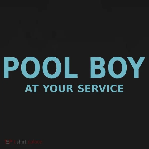 Pool Boy At Your Service Women's Hoodie