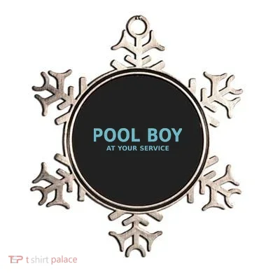 Pool Boy At Your Service Ornament