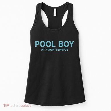 Pool Boy At Your Service Women's Tank Top