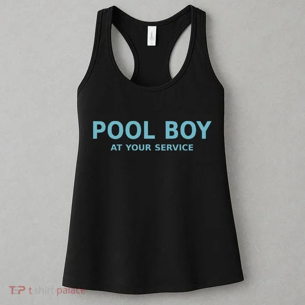 Pool Boy At Your Service Women's Tank Top