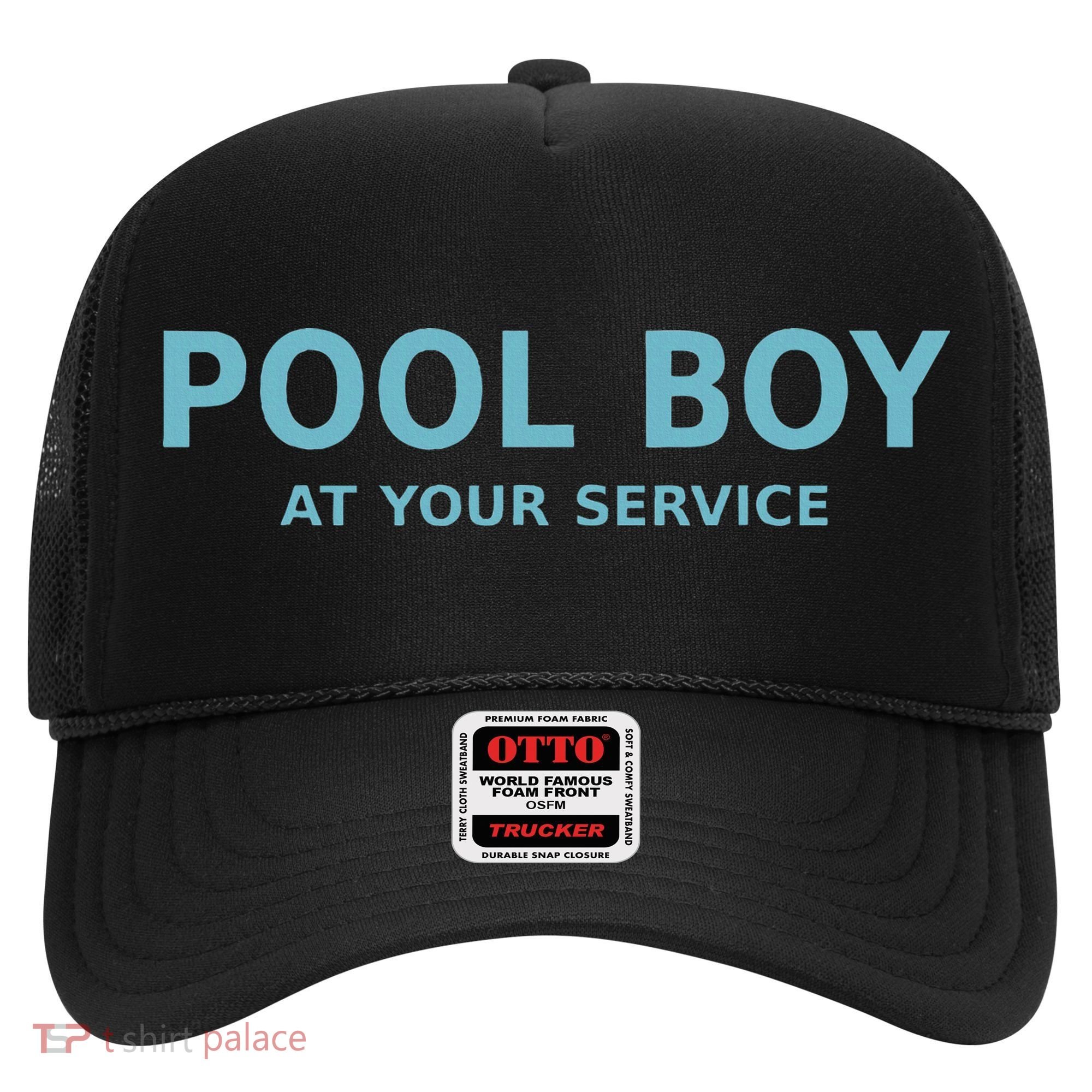 Pool Boy At Your Service Hat