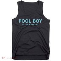 Pool Boy At Your Service Tank Top thumb 0