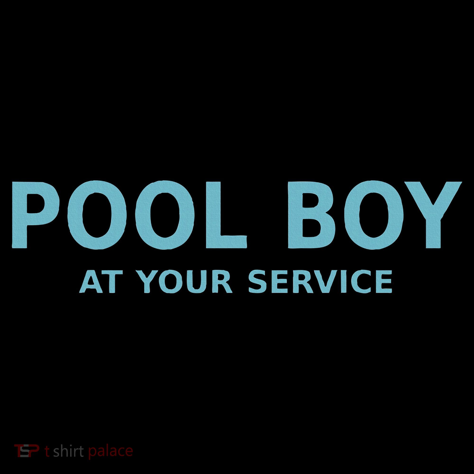 Pool Boy At Your Service Tank Top