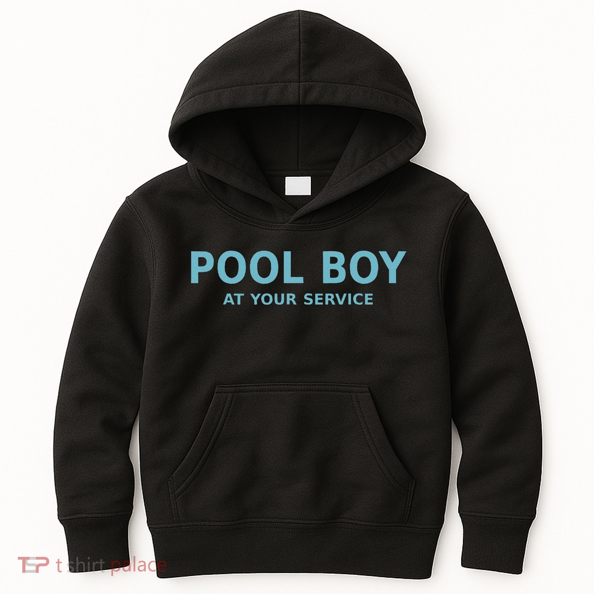 Pool Boy At Your Service Kids Hoodie