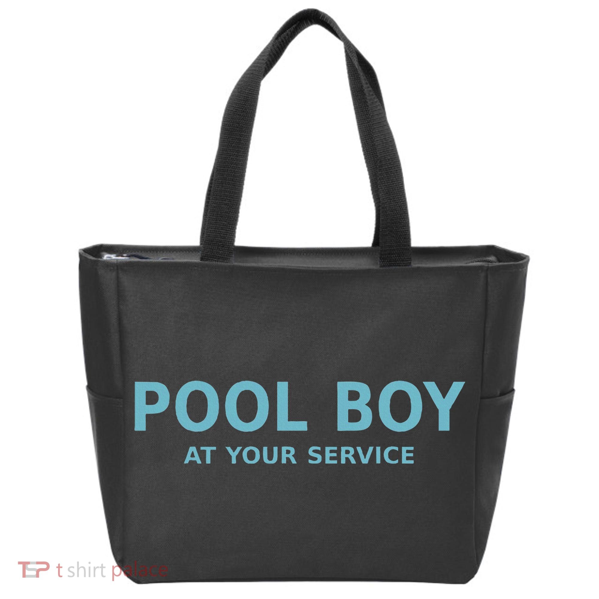 Pool Boy At Your Service Tote Bag