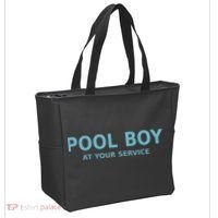 Pool Boy At Your Service Tote Bag thumb 2