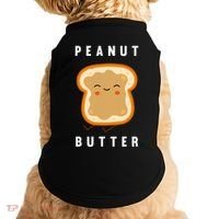 Peanut Butter And Jelly Best Friend Matching Doggie Tank thumb 0