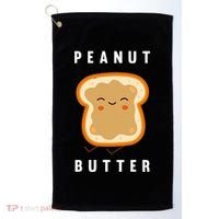 Peanut Butter And Jelly Best Friend Matching Golf Towel thumb 0