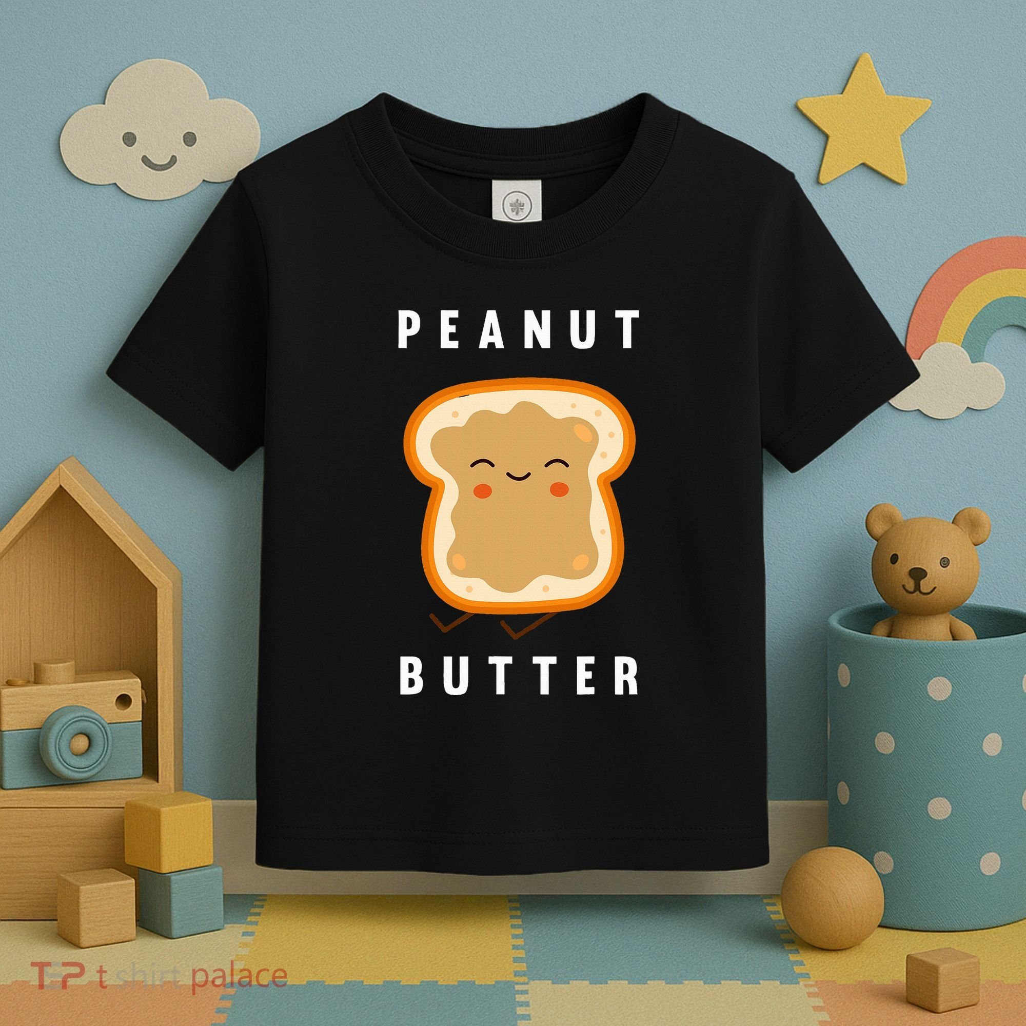 Peanut Butter And Jelly Best Friend Matching Toddler T-Shirt