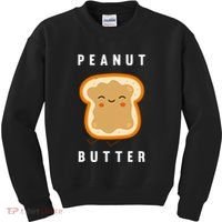 Peanut Butter And Jelly Best Friend Matching Kids Sweatshirt thumb 0