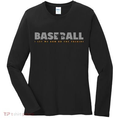 Pitcher Baseball Apparel Baseball Women's Long Sleeve Shirt