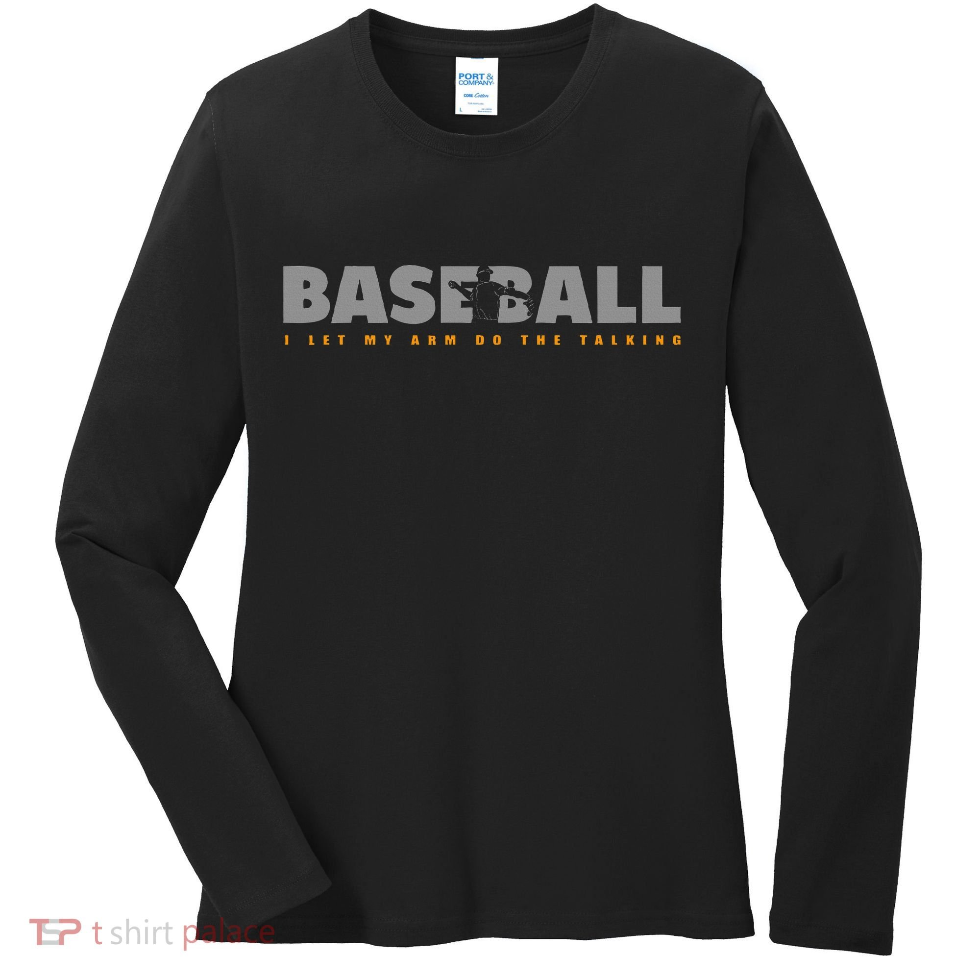 Pitcher Baseball Apparel Baseball Women's Long Sleeve Shirt