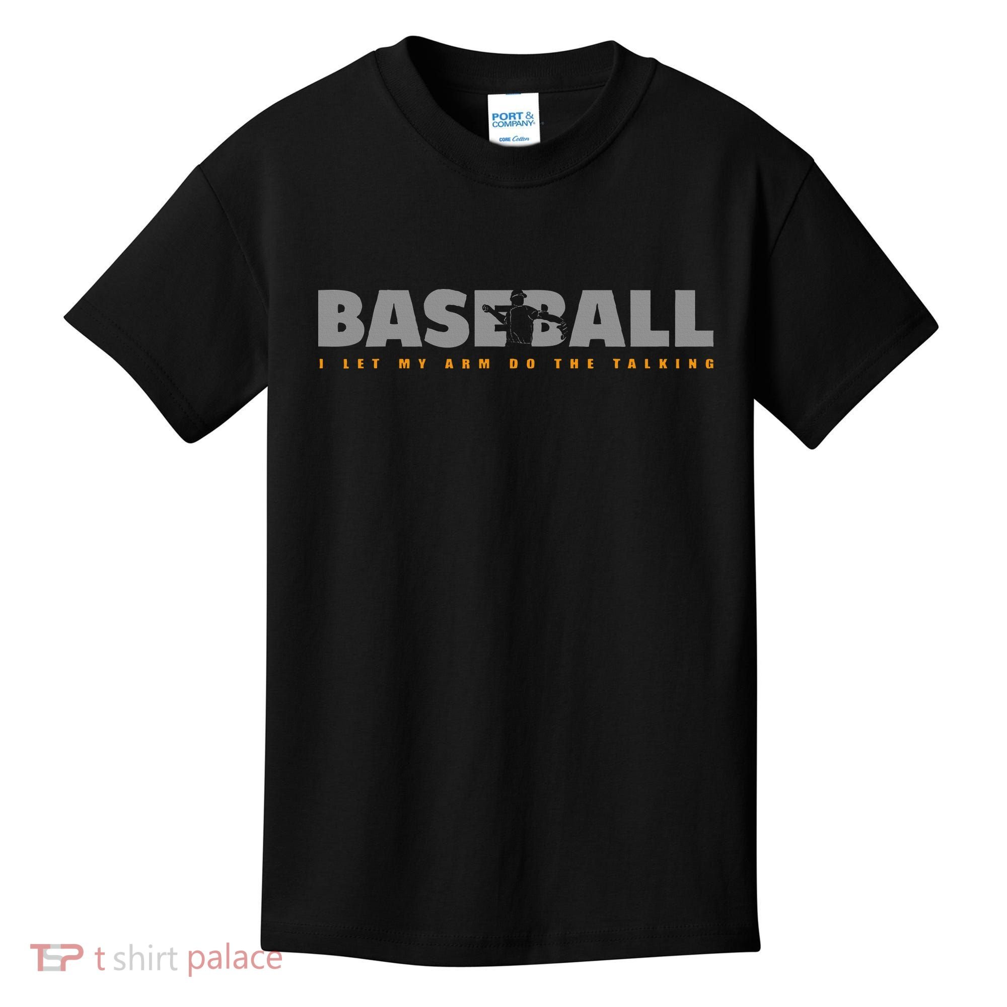 Pitcher Baseball Apparel Baseball Kids T-Shirt