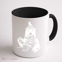 Polar Bear Beer Coffee Mug thumb 1