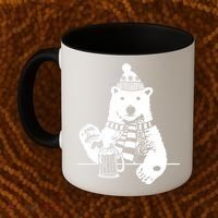 Polar Bear Beer Coffee Mug thumb 2