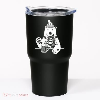 Polar Bear Beer Tumbler