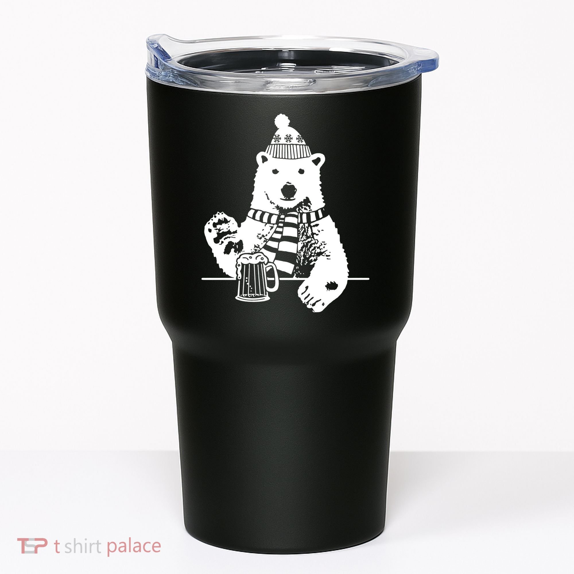 Polar Bear Beer Tumbler