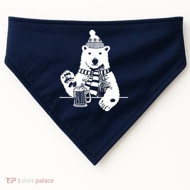 Polar Bear Beer USA-Made Doggie Bandana