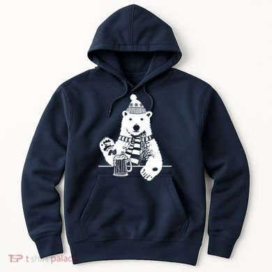 Polar Bear Beer Hoodie