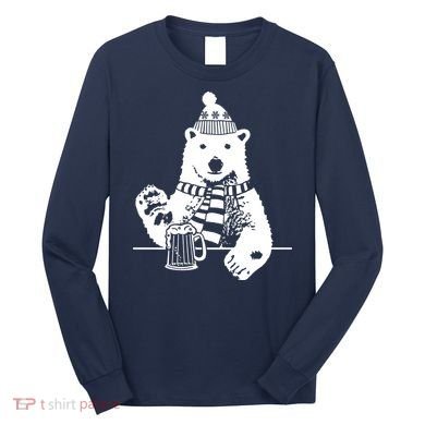 Polar Bear Beer Long Sleeve Shirt