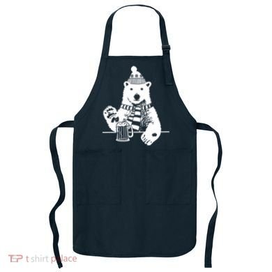 Polar Bear Beer Apron