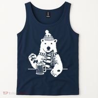 Polar Bear Beer Tank Top thumb 2